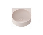 Umyvadlo Yard 40 bez otvoru - Umyvadlo Yard 40, bez otvoru pro baterii, bez přepadu, Alabaster Pink XJX0G040000