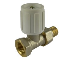 Klum Ventil Radiátorový Přímý, Jednoregulační, 1/2"
