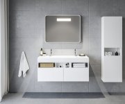 Boční sloup Natural - SB Natural II 45 vysoká skříňka bílá X000001789