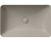 Gsi Pura Keramické Umyvadlo Na Desku 60x38cm, Tortora Mat