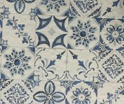 Retro dlažba Bestile Pamesa Decoro Forio 22,5x22,5 MIX (skladem)