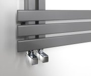 Sapho Cube Připojovací Sada Ventilů Ruční Rohová, Chrom