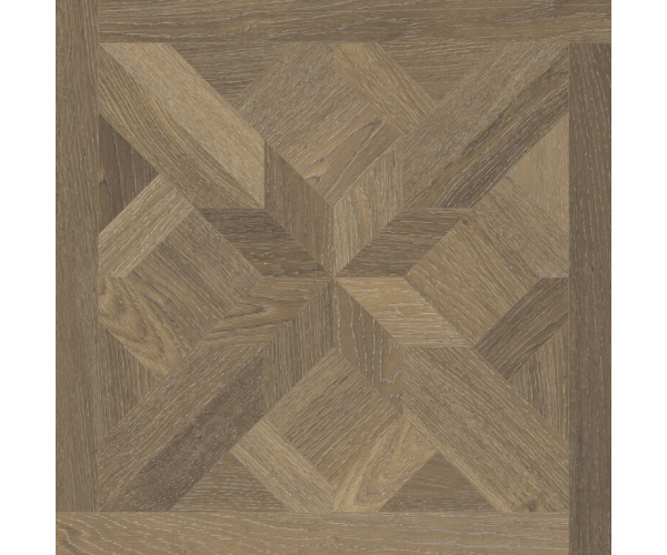 Dlažba jako dřevo Cifre Casetone Walnut 60x60 Matt. - hnědá