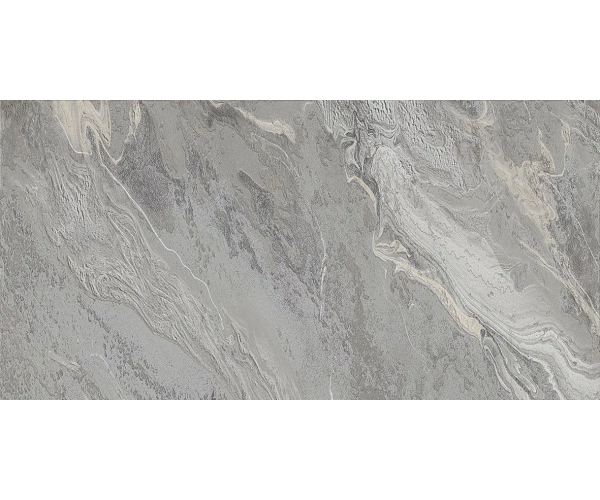 Dlažba jako mramor Brennero Istinkto Grey 60x120 Lapp. Rett - šedá