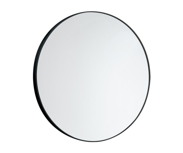 Gedy Kulaté Zrcadlo V Plastovém Rámu ø 60cm, černá