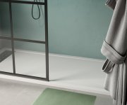Gedy Fuzzy Koupelnová Předložka, 50x80cm, 100% Polyester, Protiskluz, Zelená