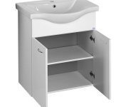 Aqualine Keramia Fresh Umyvadlová Skříňka 60,6x74x34cm, Bílá