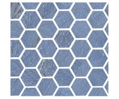 Fioranese Marmorea Intensa Azul Bahia MOSAICO EXA 30x30 Luc. Rett.