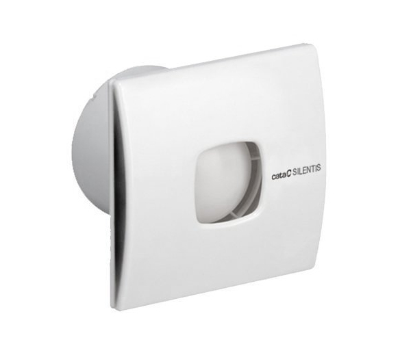 Cata Silentis 12 T Koupelnový Ventilátor Axiální S časovačem, 20w, Potrubí 120mm,bílá