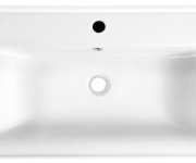 Aqualine Sava 90 Keramické Umyvadlo Nábytkové 90x46cm, Bílá