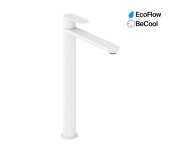 Umyvadlová stojánková baterie Eleganta BeCool EL 015.01 - EL 015.11WV Umyvadlová stojánková baterie BeCool 335 mm bez výpusti, White Velvet X070420