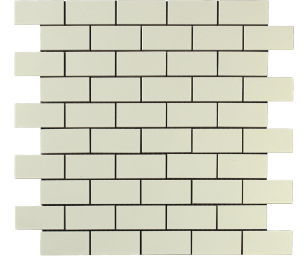 Retro mozaika Grazia Essenze Mosaici Felce 30x30 (3x6) Luc. - béžová