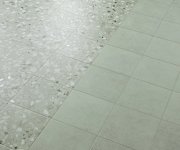 Dlažba jako terrazzo Aleluia Dandy Terrazzo Green 20x20