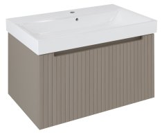 Sapho Nelio Strip Umyvadlová Skříňka 76,5x44x49cm, 1x Zásuvka, Agila