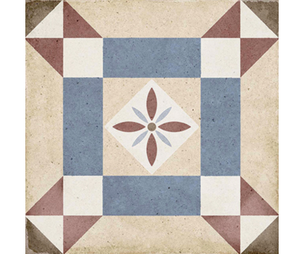 Vzorovaná dlažba Equipe Art Nouveau Lys Colour 20x20