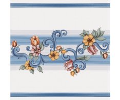 La Fenice Polveri Vietresi Minori Fascia Decorato a Mano 60,5x60,5
