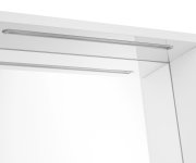 Aqualine Zoja/keramia Fresh Strip Galerka S Led Osvětlením, 60x60x14cm, Pravá, Bílá