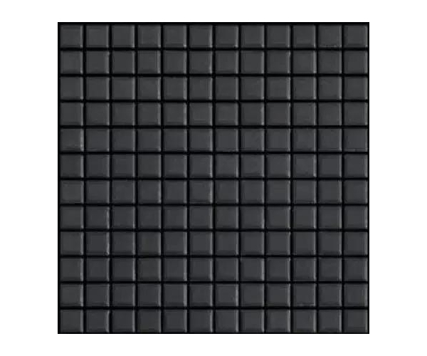 Mozaika Appiani Seta Carbone 30x30 (2,5x2,5) Matt. - antracitová