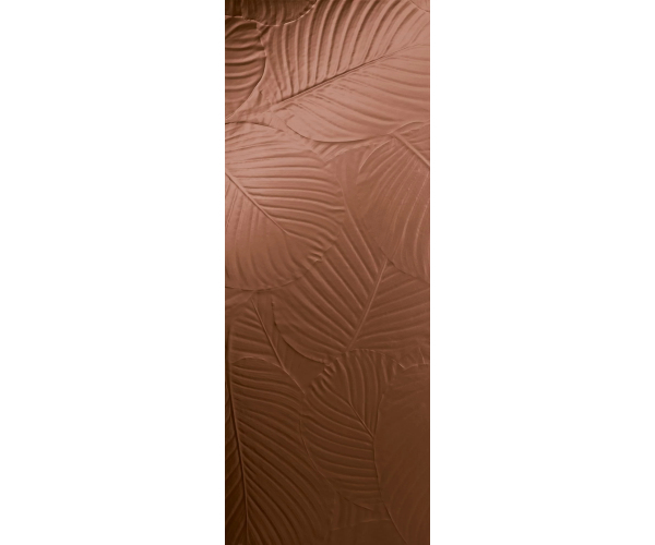 Dekor LOVE Genesis Palm Copper Matt 45x120 Ret. - hnědá