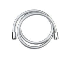 Shp401-sa200 - Sprchová Plastová Hadice, Délka 200 Cm, 2 Otočné Koncovky, Saténová