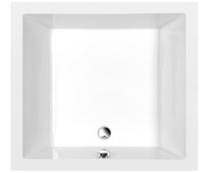 Polysan Deep Hluboká Sprchová Vanička, Obdélník 100x90x26cm, Bílá