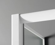 Aqualine Amadeo Posuvné Sprchové Dveře 1100 Mm, Sklo Brick