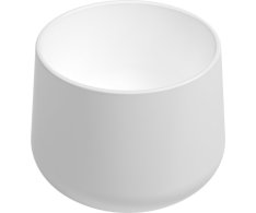 Isvea Allegro Keramické Umyvadlo Vysoké, Průměr 42cm, Bílá