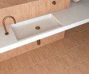 Dlažba jako beton Equipe Corsica Sundown Clay 5x40 - cihlová
