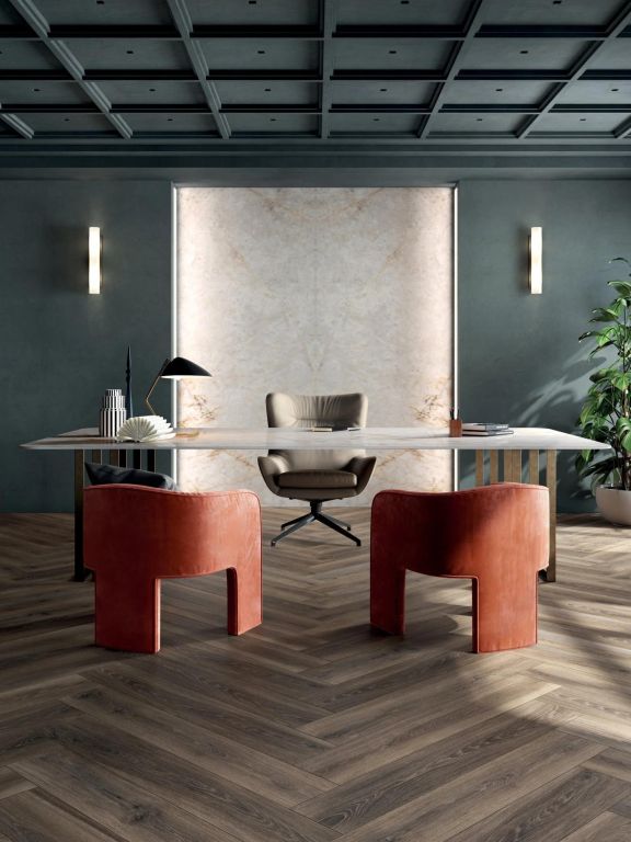 Realizace Moderní kancelář s dlažbou ze série ABK Eco Chic