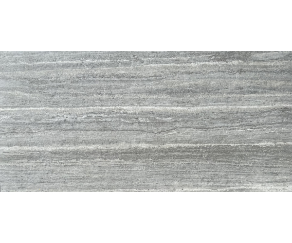 2cm dlažba jako kámen Deceram Outdoor DOEL Travertin 60x120 Rett. - šedá (skladem)