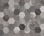 Dlažba jako kámen Piemme Evoluta Cluster Dark 60x120 Nat. Rett. - šedá