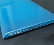 Obklad Deceram Ombre Blue GL 10x30 SBN - modrá (skladem)