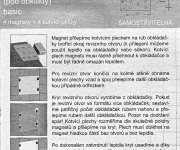 Vanová Dvířka Magnetická (pod Obklady)  Basic ALC-AVD005