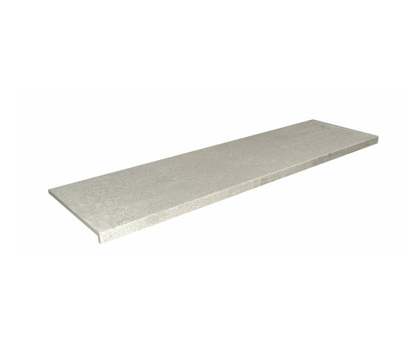 Schodovka jako beton APE Antico Casale Ecru Peldaňo Anti-slip 33X120  - šedá