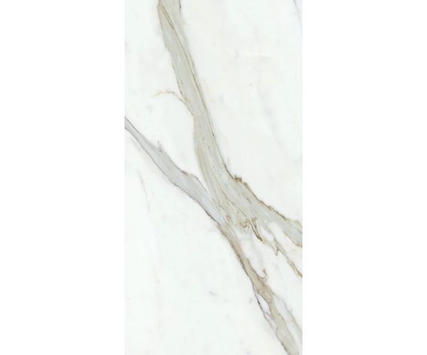 Dlažba jako mramor Mirage Jewels 2.0 JL02 Calacatta Select 60X120 Luc. Rett. - bílá