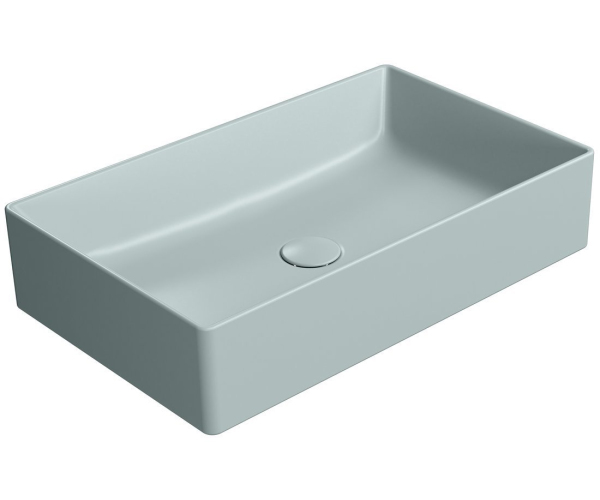 Gsi Kube X Keramické Umyvadlo Na Desku, 60x37cm, Ghiaccio Mat