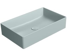Gsi Kube X Keramické Umyvadlo Na Desku, 60x37cm, Ghiaccio Mat