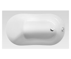 Aqualine Jizera Vana 120x70x39cm, Bílá
