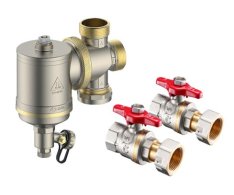Set - Magnetický Odlučovač Nečistot 5/4" A 2ks Kulových Kohoutů S30 5/4"
