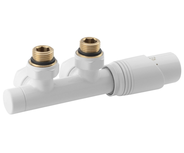 Bruckner Wicher Připojovací Sada Termostatická Pro Středové Připojení 50mm, Provedení Bílá