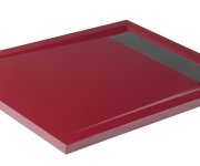 Polysan Varesa Sprchová Vanička Z Litého Mramoru Se Záklopem, Obdélník 100x80cm, Bílá