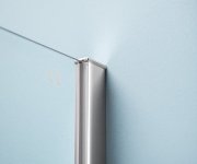 Polysan Easy čtvercový Sprchový Kout 800x800mm, Skládací Dveře, L/p Varianta, čiré Sklo