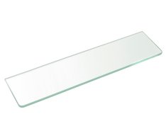 Sapho Polička 500x100x8mm, čiré Sklo