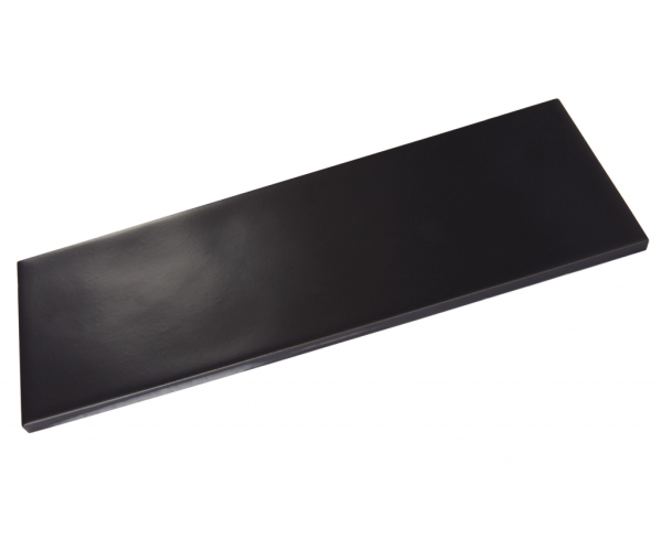 Obklad Aleluia Chroma Charcoal Black 8,6x26,2 - černá