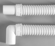 Bruckner Flexy Ohebná Propojovací Trubka, L-80cm, Koleno 40/40mm