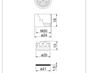 Perlátor Pro Baterii Ki101008, černý AQS+PERLATOR-17