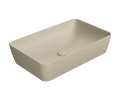 Gsi Nubes Keramické Umyvadlo Na Desku 60x38cm, Creta Mat