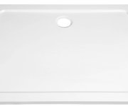 Aqualine Tecmi Sprchová Vanička Z Litého Mramoru, Obdélník 90x80cm, Bílá