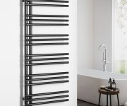 Aqualine Poseidon Otopné Těleso 450x1140mm, černá Mat