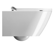 Gsi Kube X Závěsná Wc Mísa, Geniusflush, 36x55cm, Bílá Extraglaze